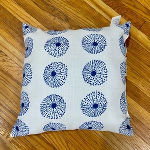 Sea Urchin (indoor) Throw Pillow size 12” X 12” brand is Sewing Down South.